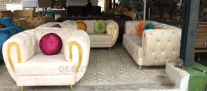 Luxury Complete Fabric Sofa