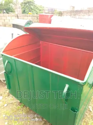 Steel Dustbin Tank With Tire
