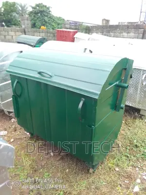 Steel Dustbin Tank With Tire