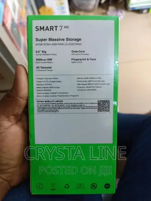 New Infinix Smart 7 HD 64 GB Green