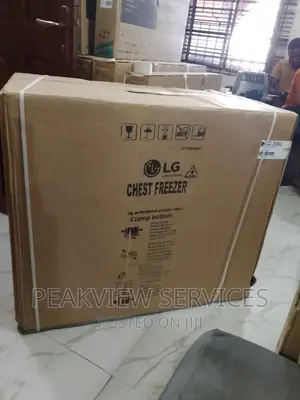 New LG(Gc-398) Chest Freezer With Key Lock