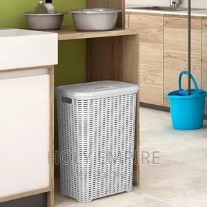 Plastic Laundry Basket Laundry Bucket Dirty Clothes