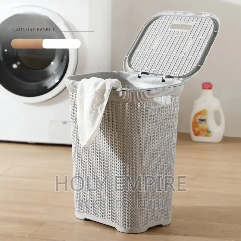 Plastic Laundry Basket Laundry Bucket Dirty Clothes