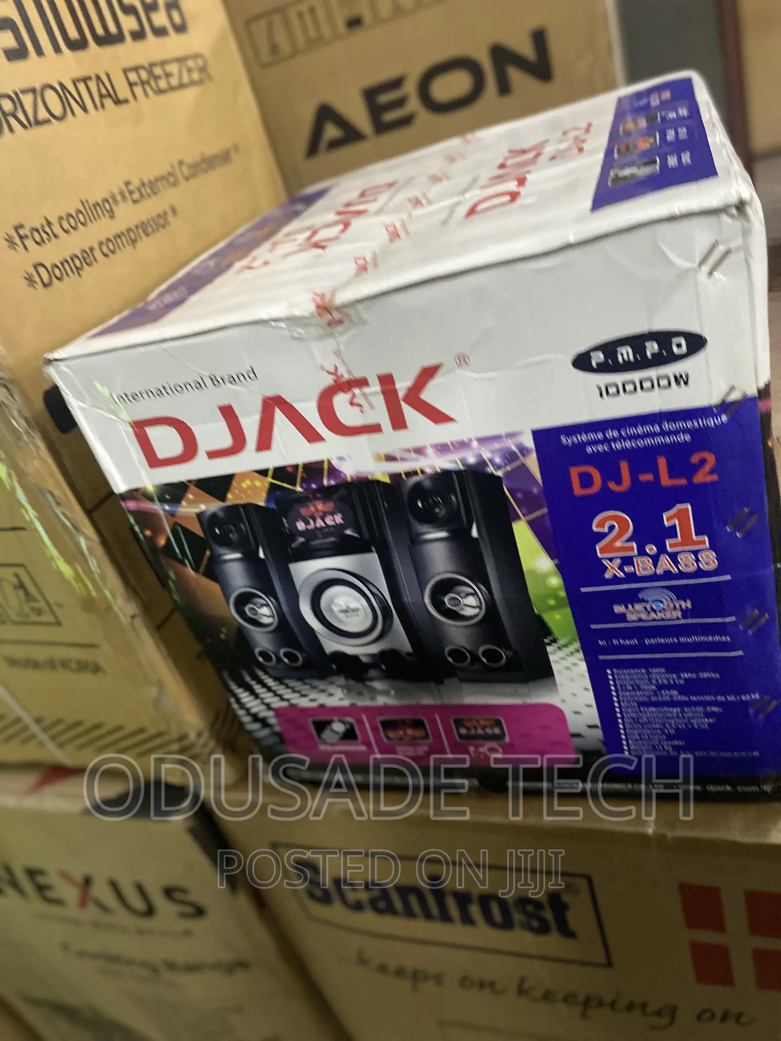 Sound System With Bluetooth Djack Dj L2
