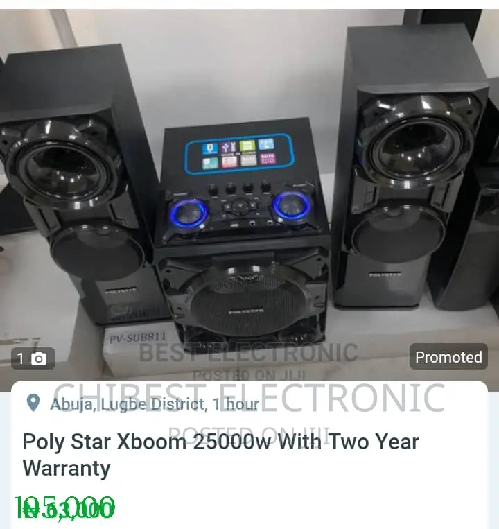 Polyester Home Theater System