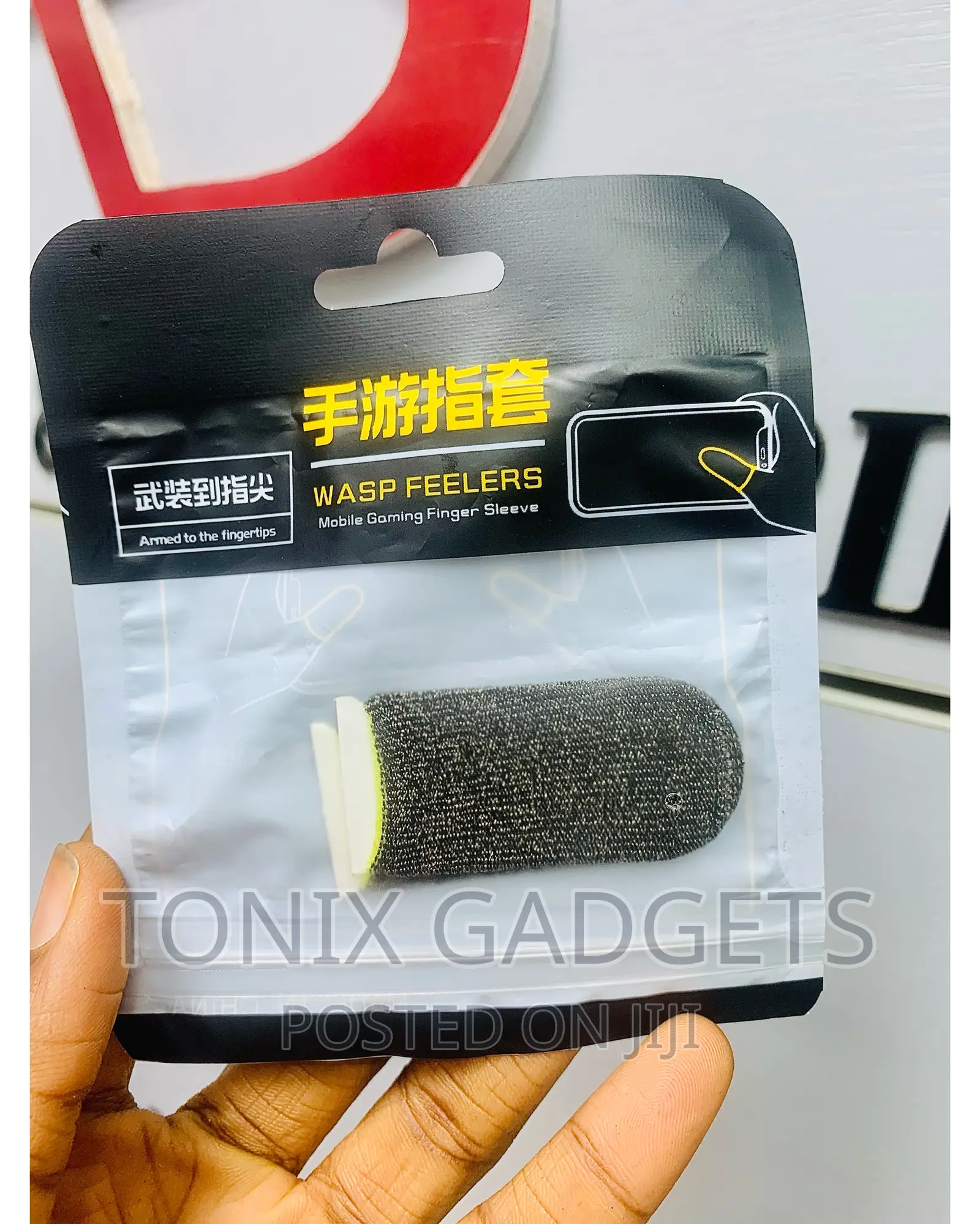 Mobile Gaming Thumb Sleeves - Wasp Feelers