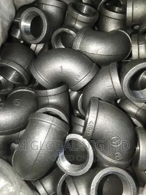 1" Mild Steel Threaded Elbow