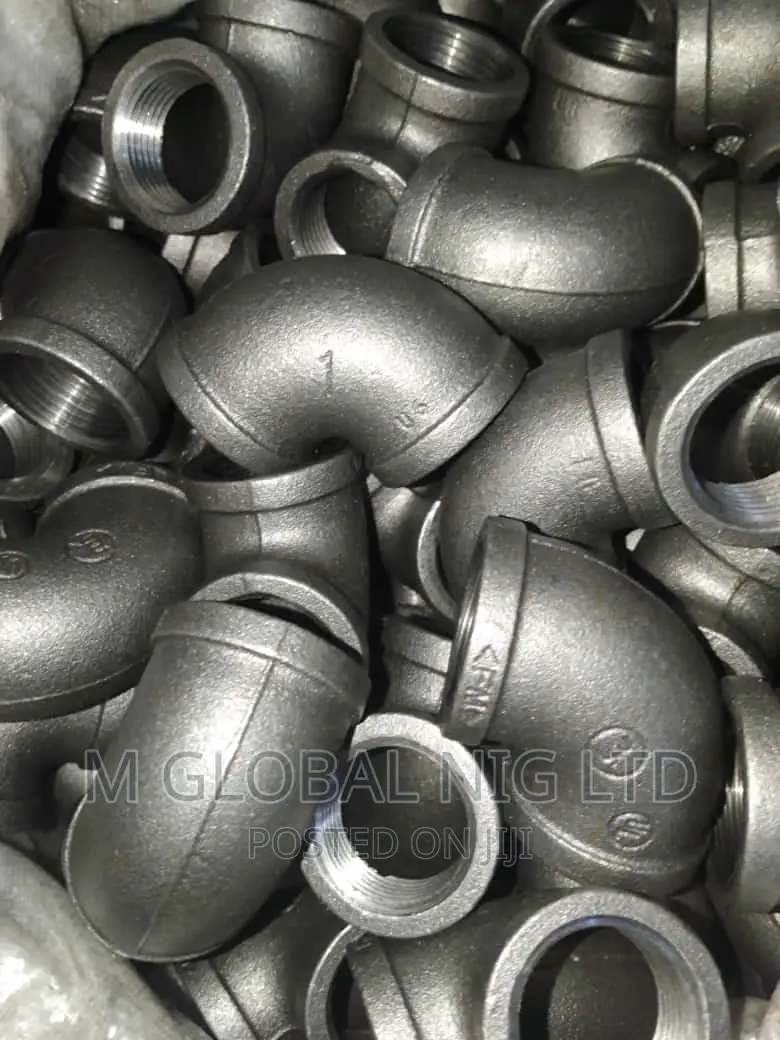 1" Mild Steel Threaded Elbow
