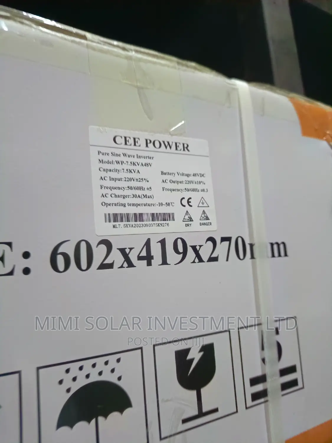 7.5kva Original Cee Power Inverter