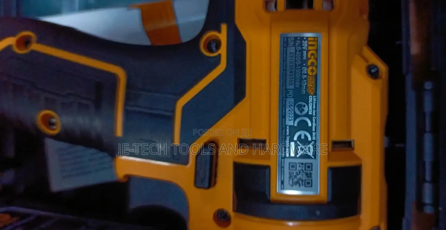 20v Ingco Lithium-Ion Cordless Drill