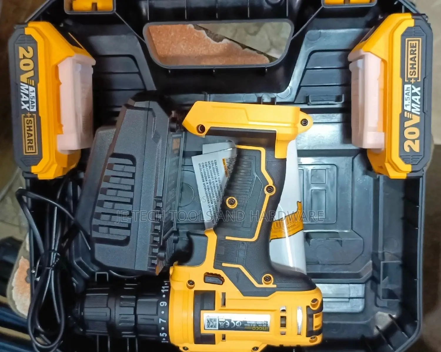 20v Ingco Lithium-Ion Cordless Drill