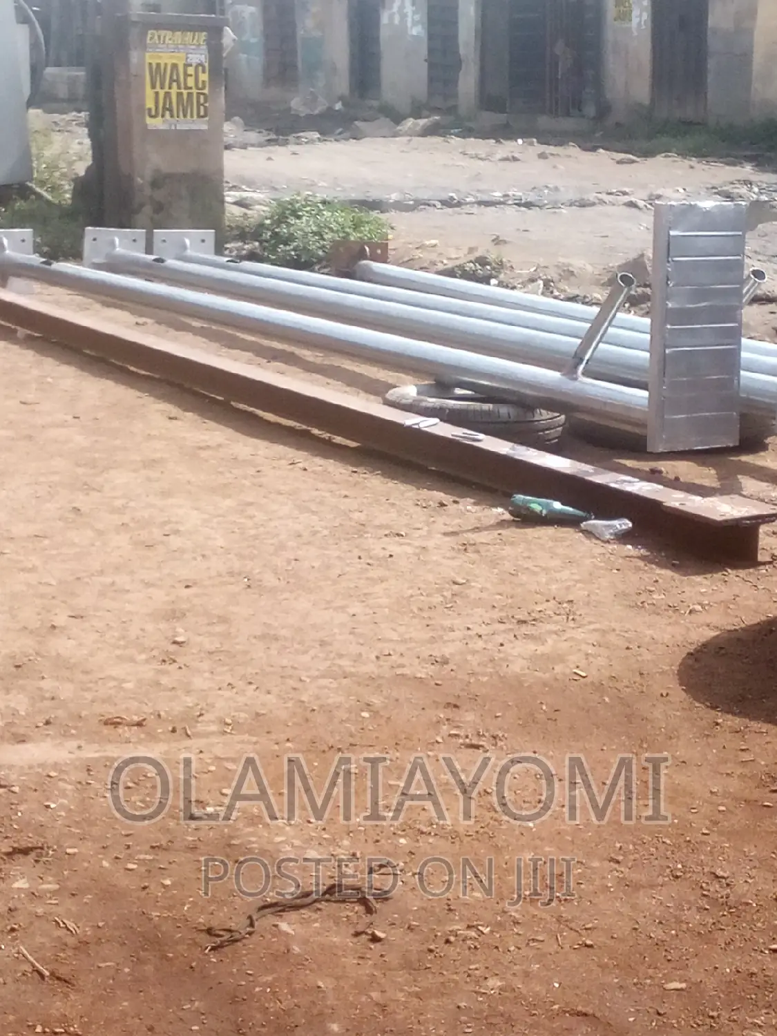 Solar and Electric Pole Complete Set