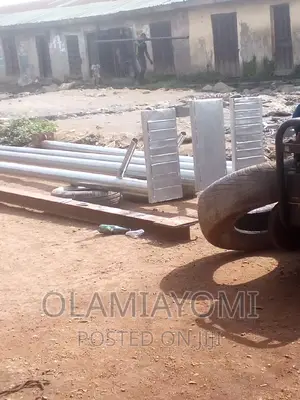 Solar and Electric Pole Complete Set