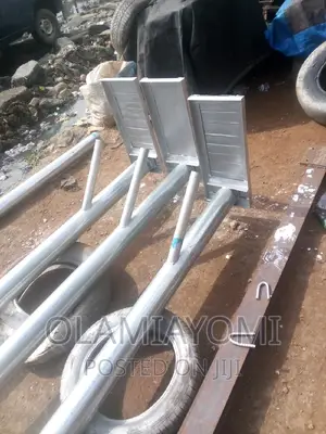 Solar and Electric Pole With Cover