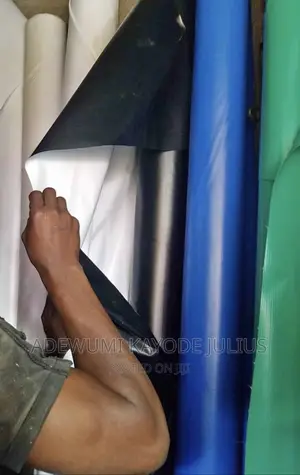 Photo - PVC First Quality 550gsm Korea Tarpaulin