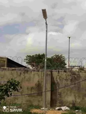 Galvanize Street Light Pole