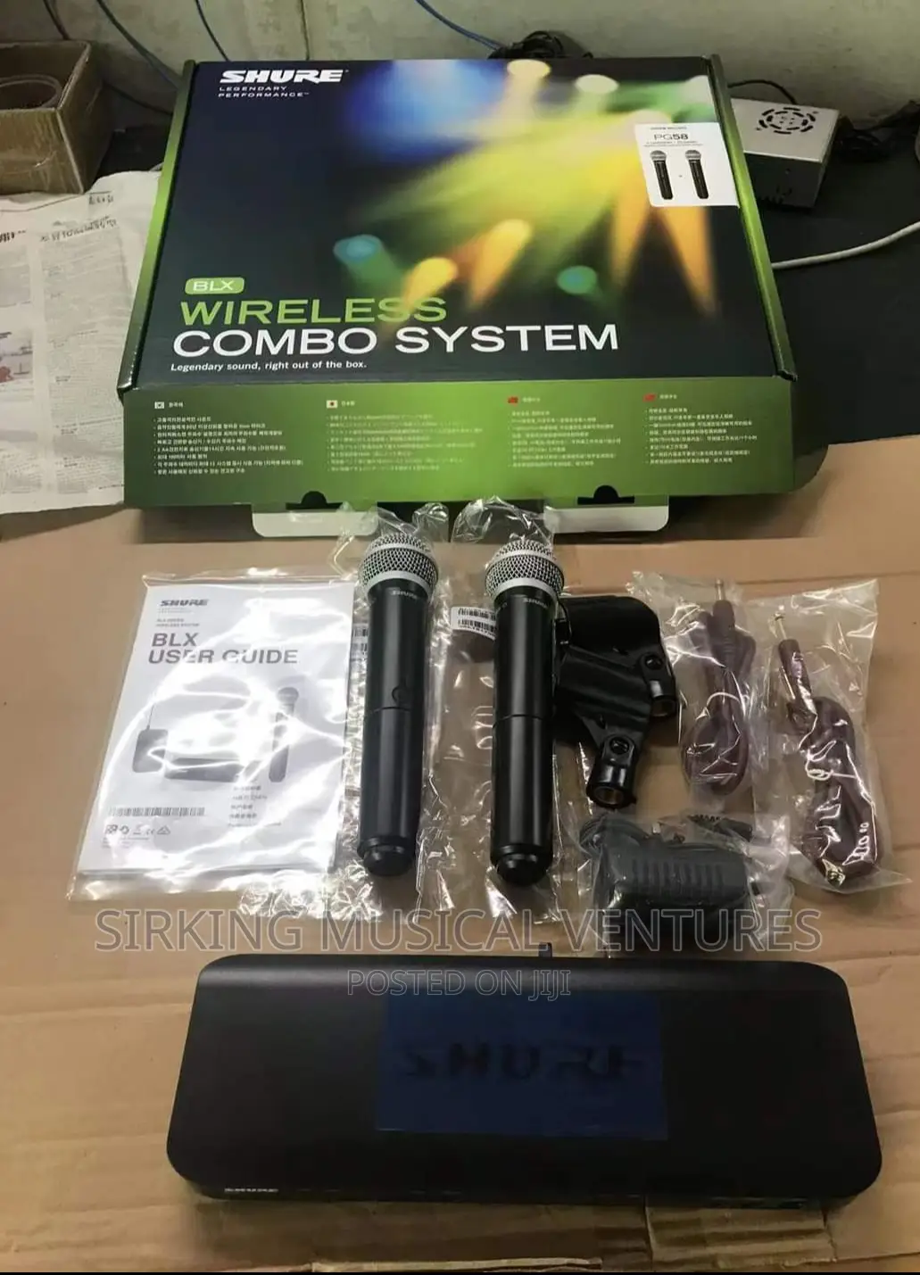 Shure BLX288/SM58 Dual Wireless Microphone System SM58