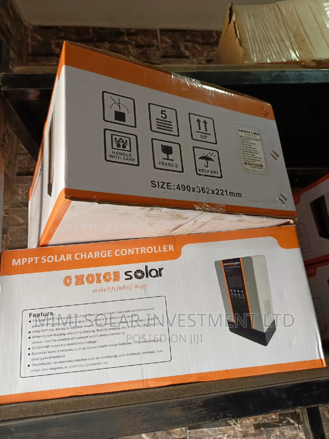 120 Arms Choice Solar Charger Controller