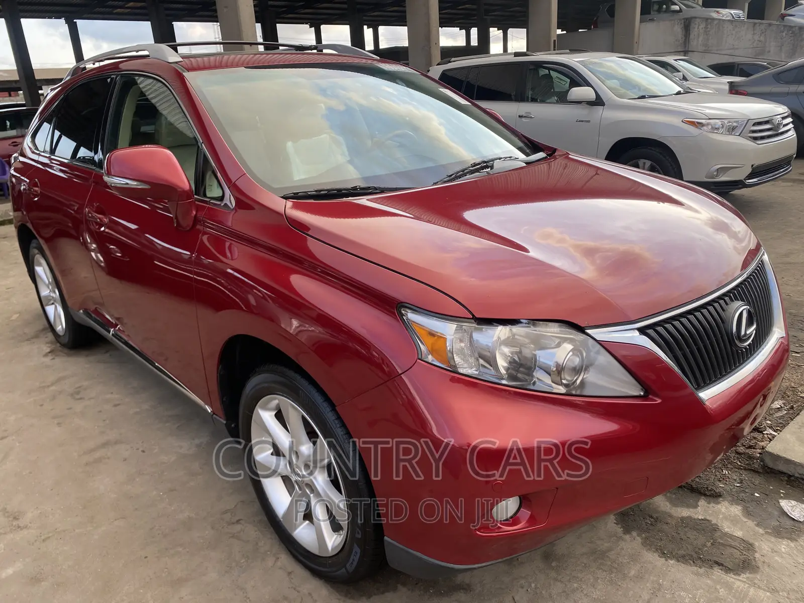 Lexus RX 350 AWD 2012 Red