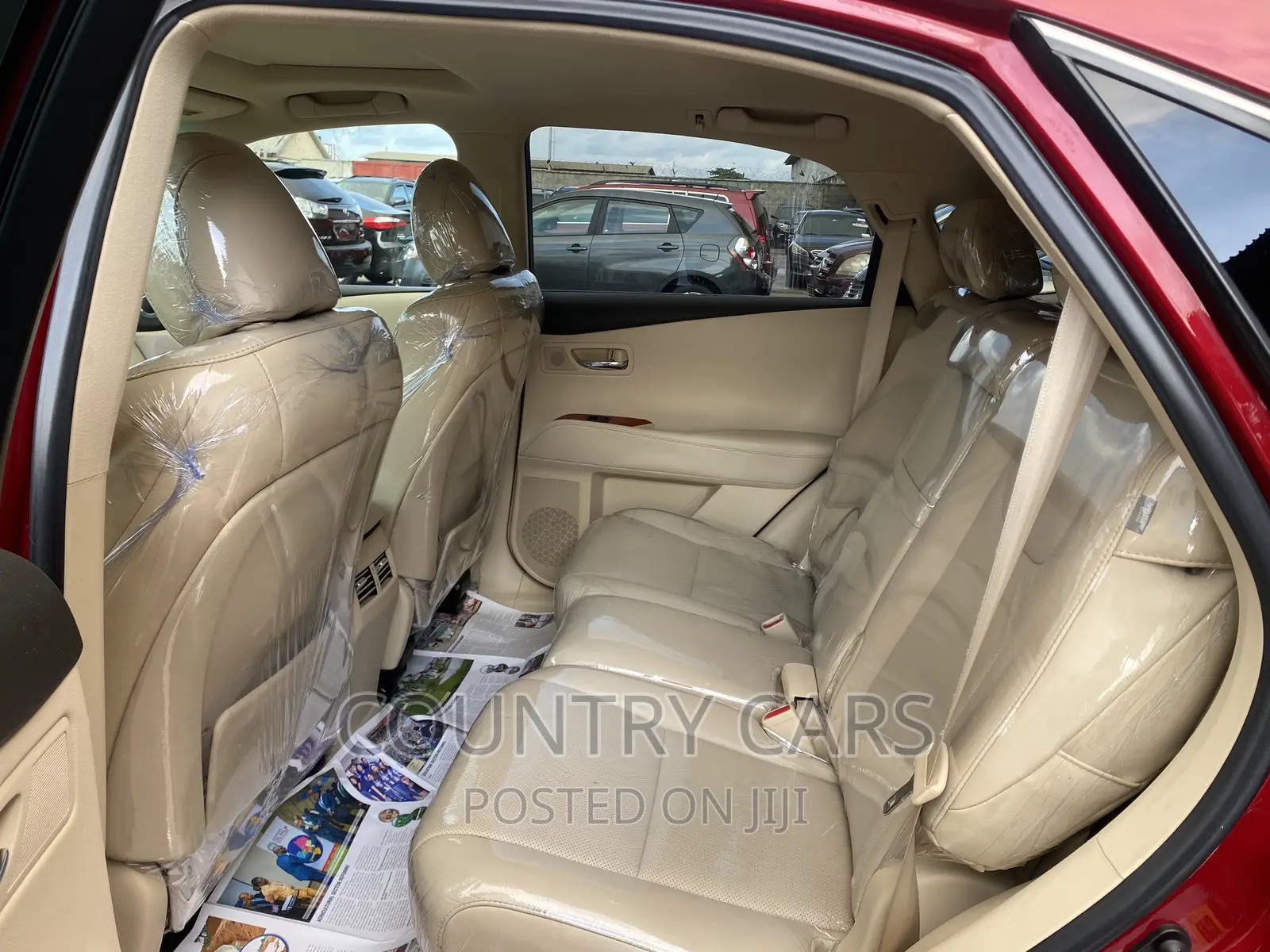 Lexus RX 350 AWD 2012 Red