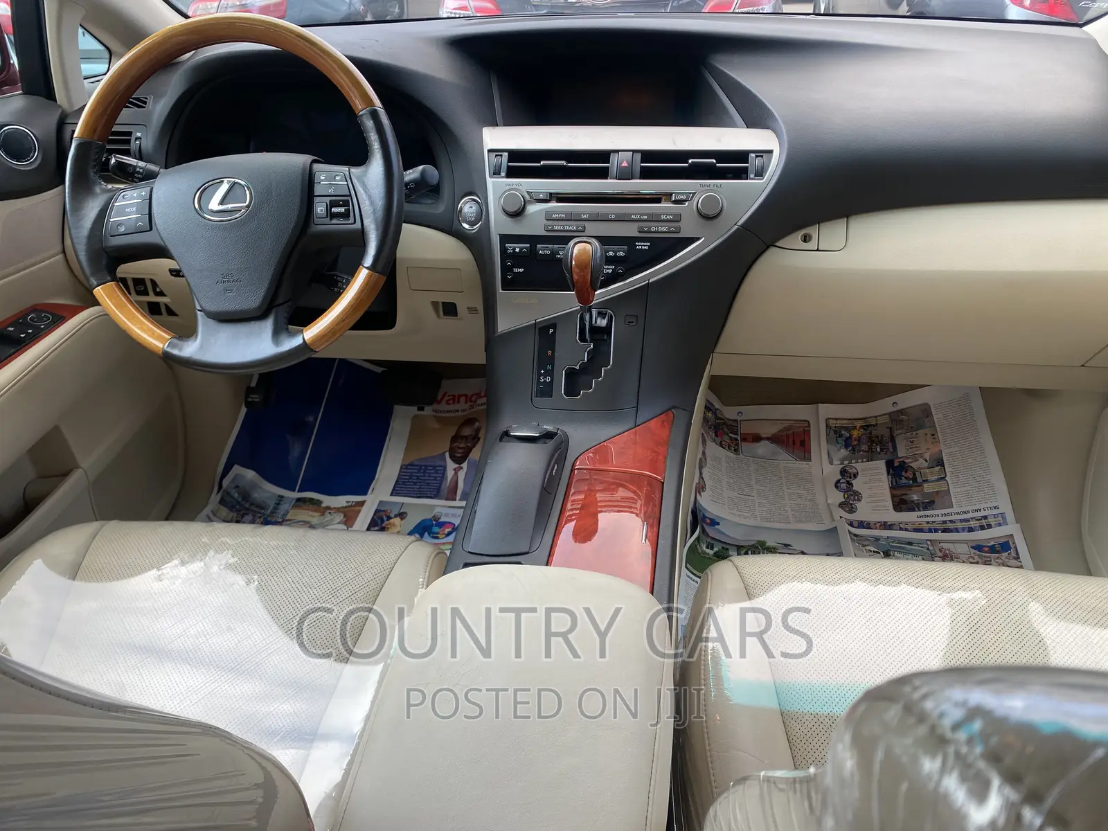 Lexus RX 350 AWD 2012 Red