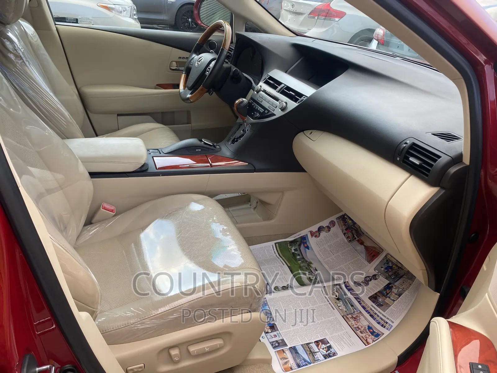 Lexus RX 350 AWD 2012 Red