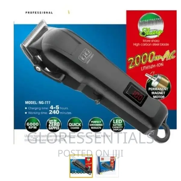 Rechargeable Quality Hair Clipper Cordless Clipper