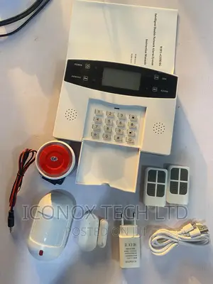 Tuya Wifi GSM Wireless Alarm System 433mhz Smart Home Alarm