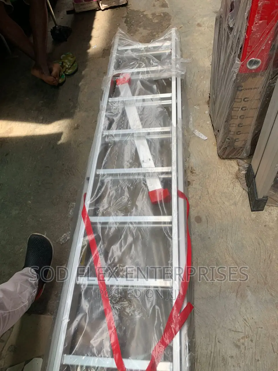 40 Step Aluminium Ladder