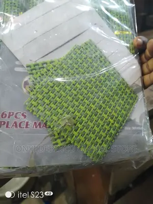 6x Dinning Table Mat/Kitchen Mat = Reusable Easy to Clean