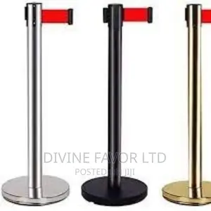 Inbuilt Belt Crowd Control Stanchion