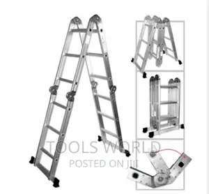 Multipurpose Multiple Position 12 Step Folding Ladder