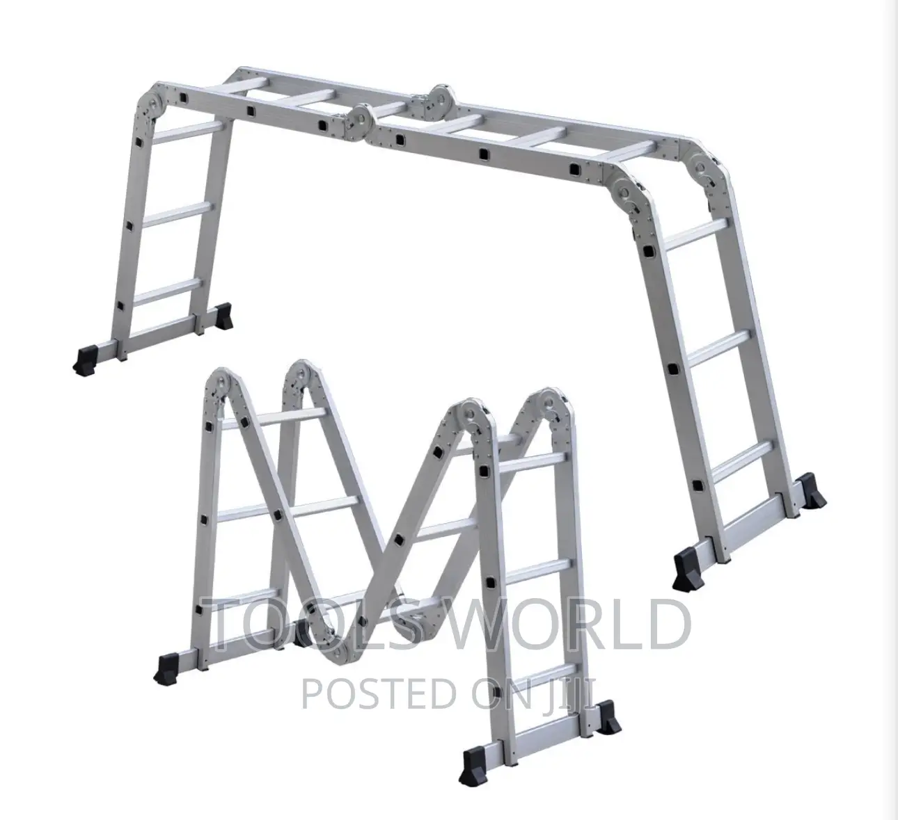 Multipurpose Multiple Position 12 Step Folding Ladder