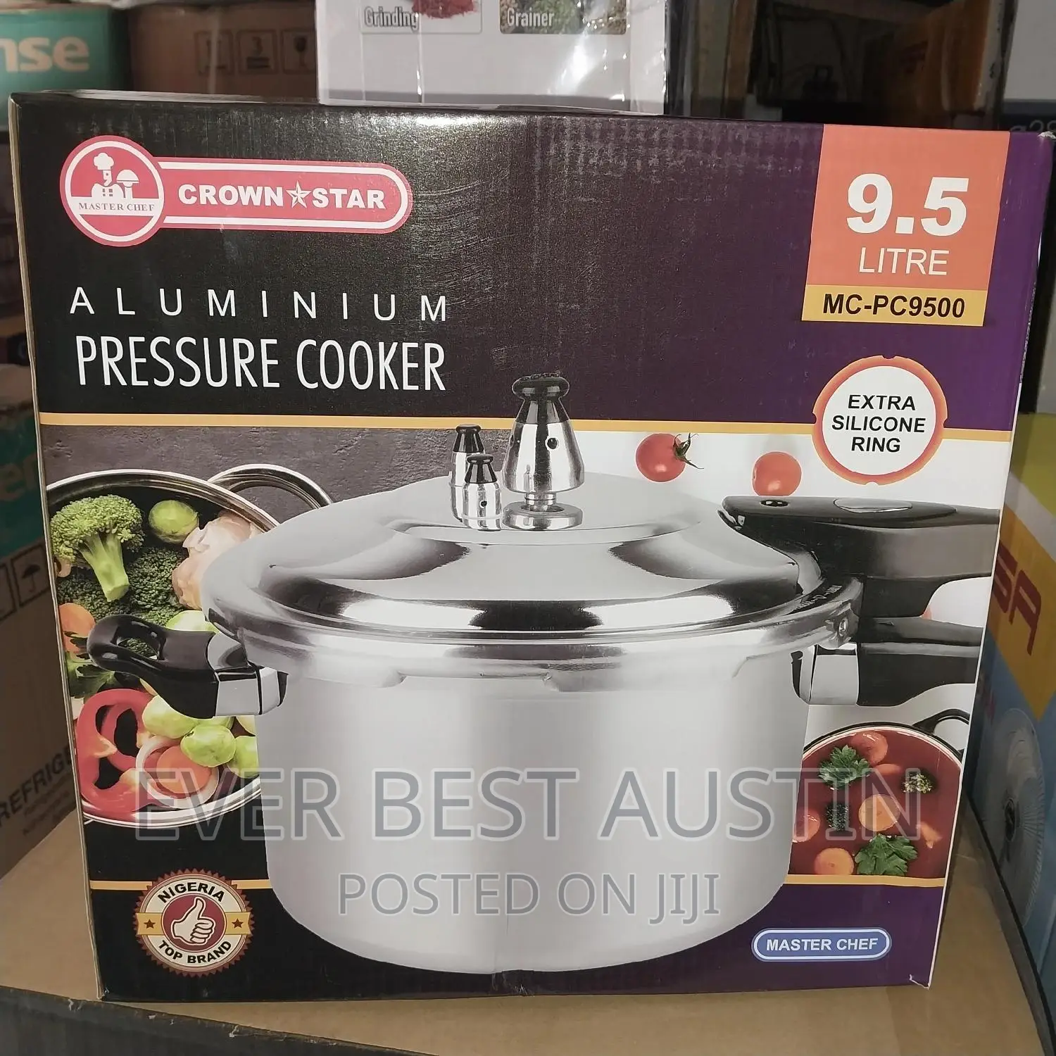 Master Chef 9.5litres Pressure Pot