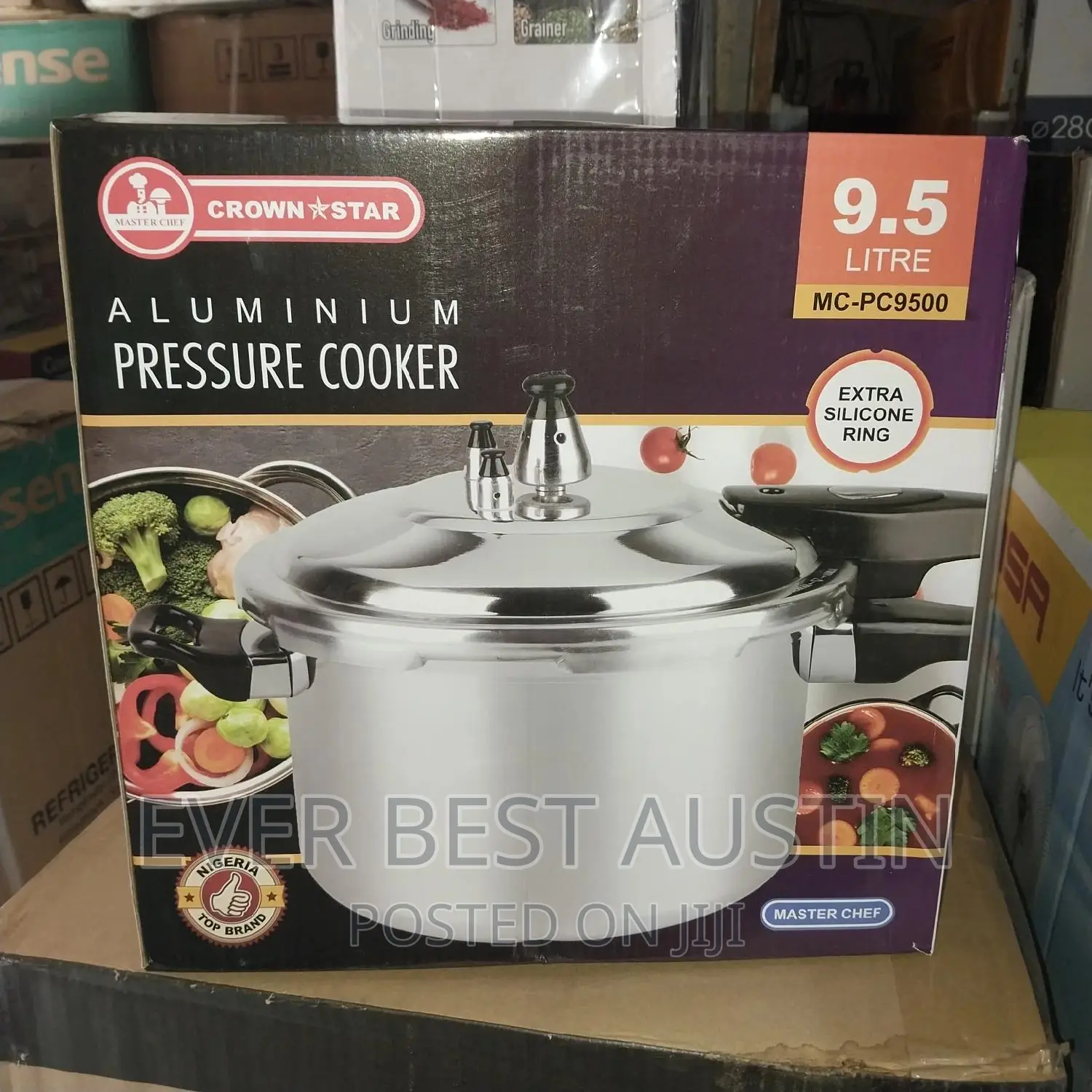 Master Chef 9.5litres Pressure Pot