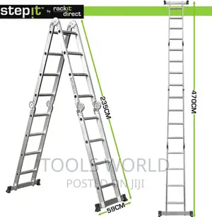 Multi-Function Light Weight Aluminium Construction Ladder