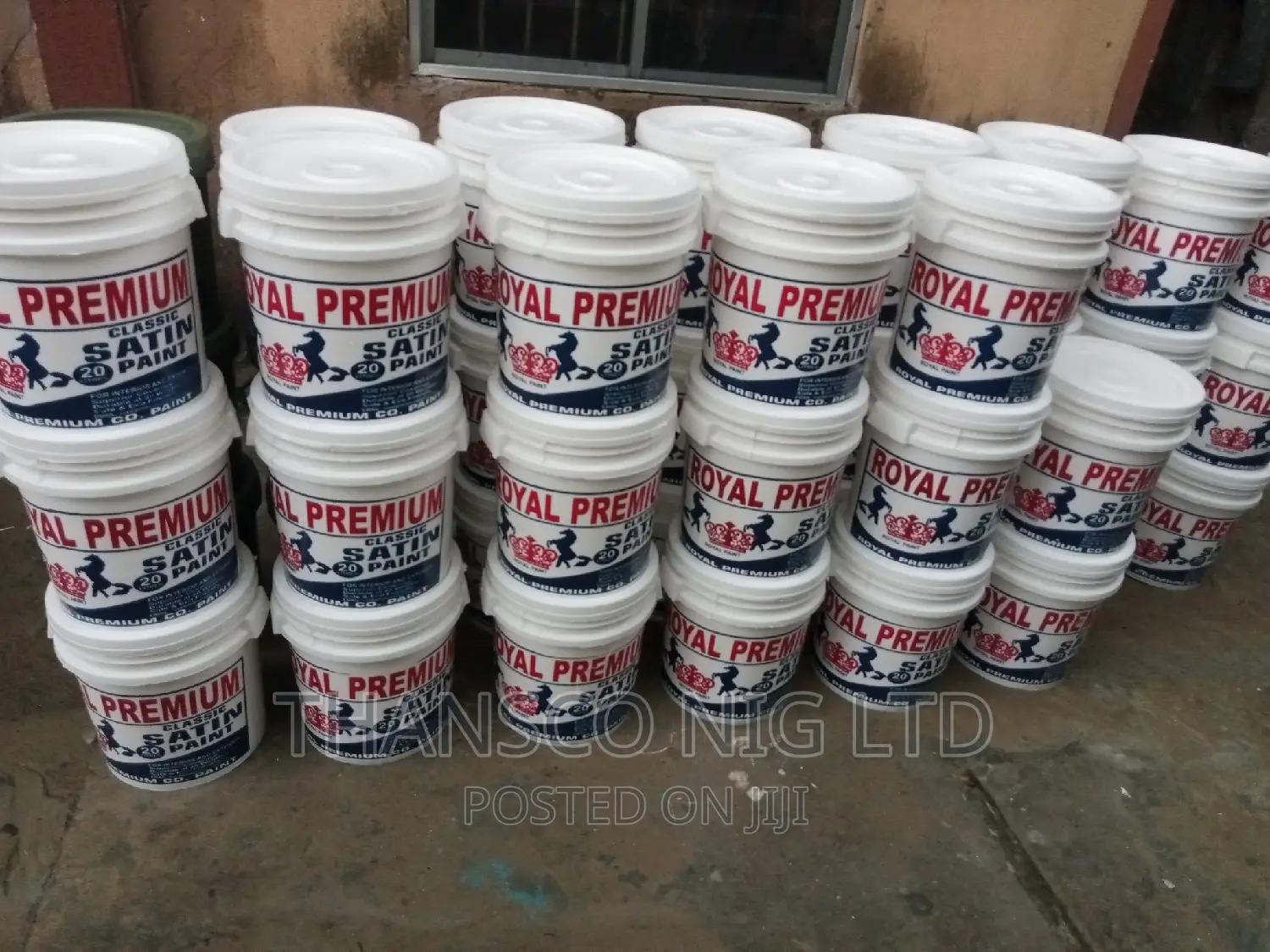 Satin Royal Paint,