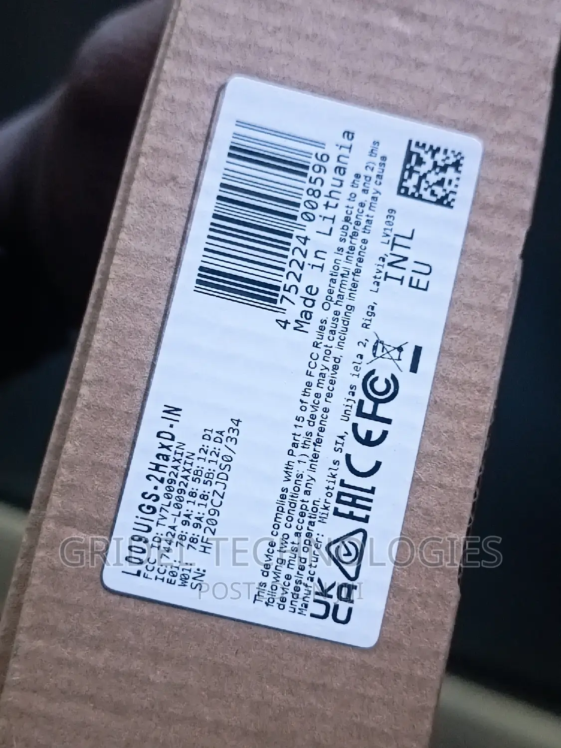 Mikrotik L009igs-2haxd-In