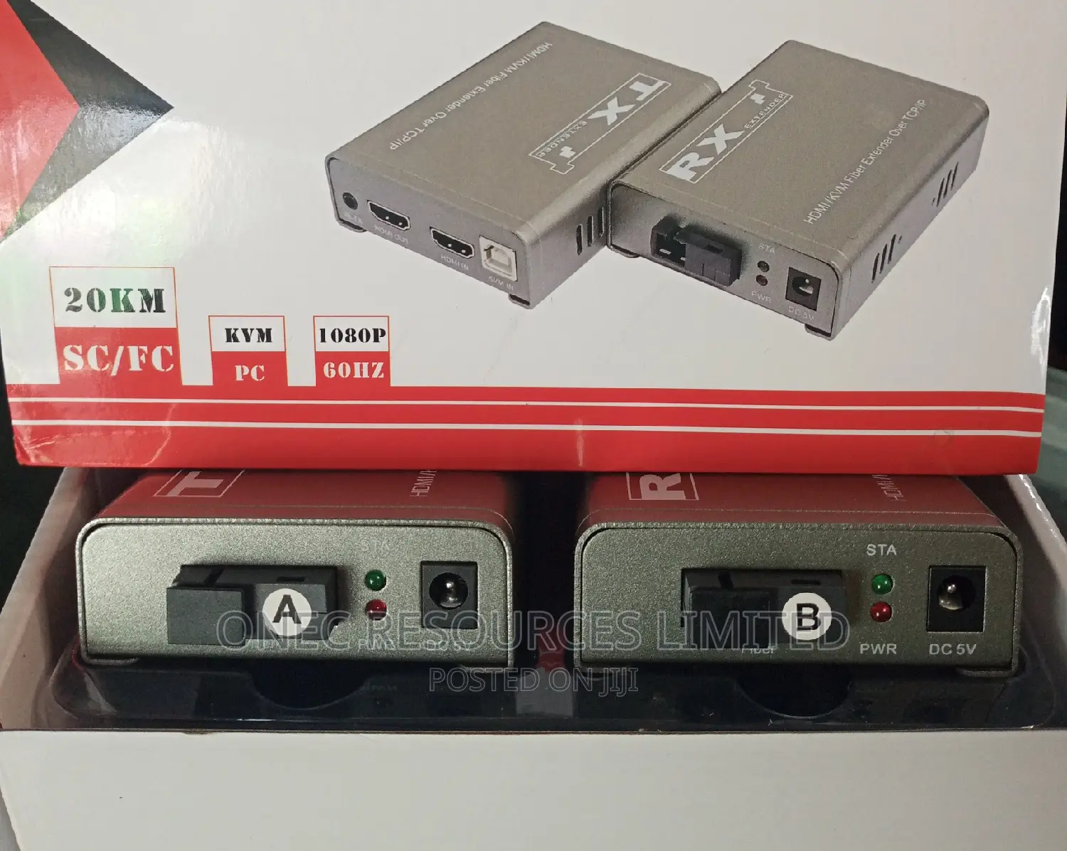 20km Hdmi KVM Fiber Extender Transceiver Hdmi Usb Extender