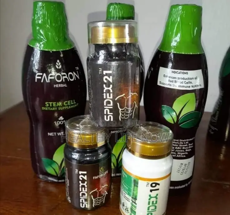 Get Faforon Supplement and Spidex19 Spidex21 All Available