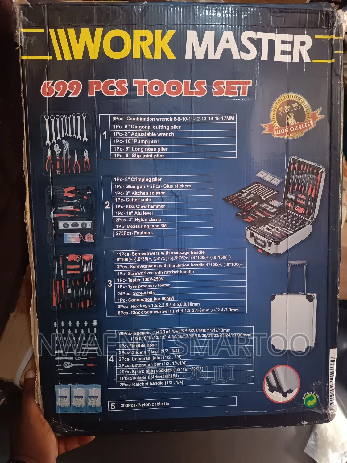 699 PCS Original Tools Box