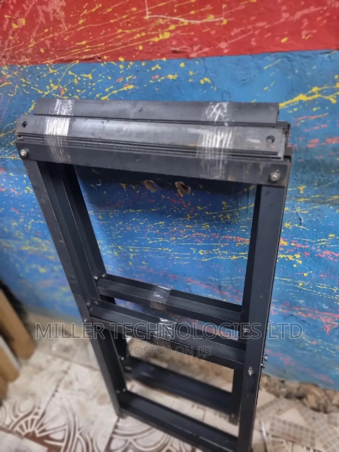 Solar Panel Rack and Solar Battery Rack 4 Battries