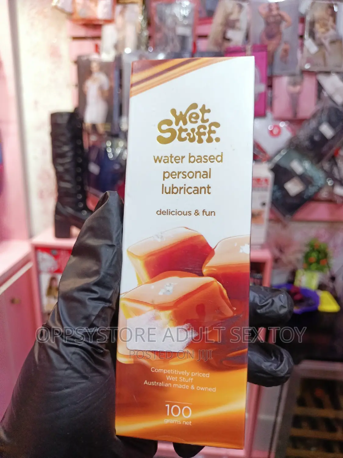 Wet Stuff Caramel Lubricant