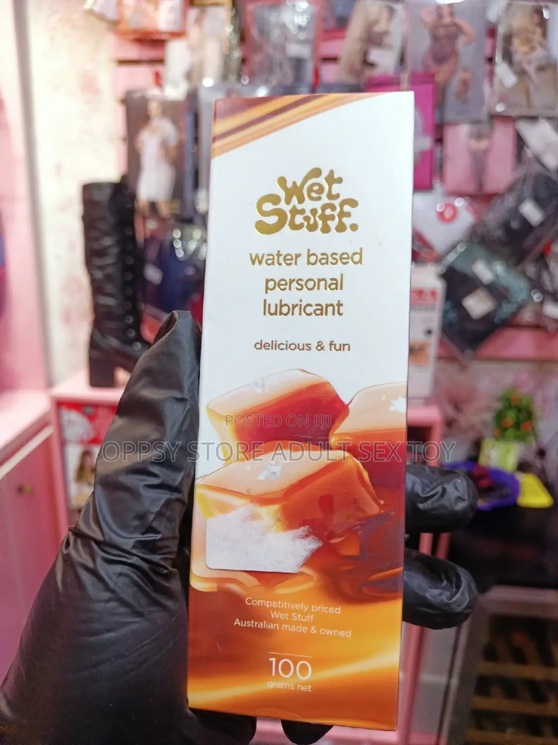 Wet Stuff Caramel Lubricant