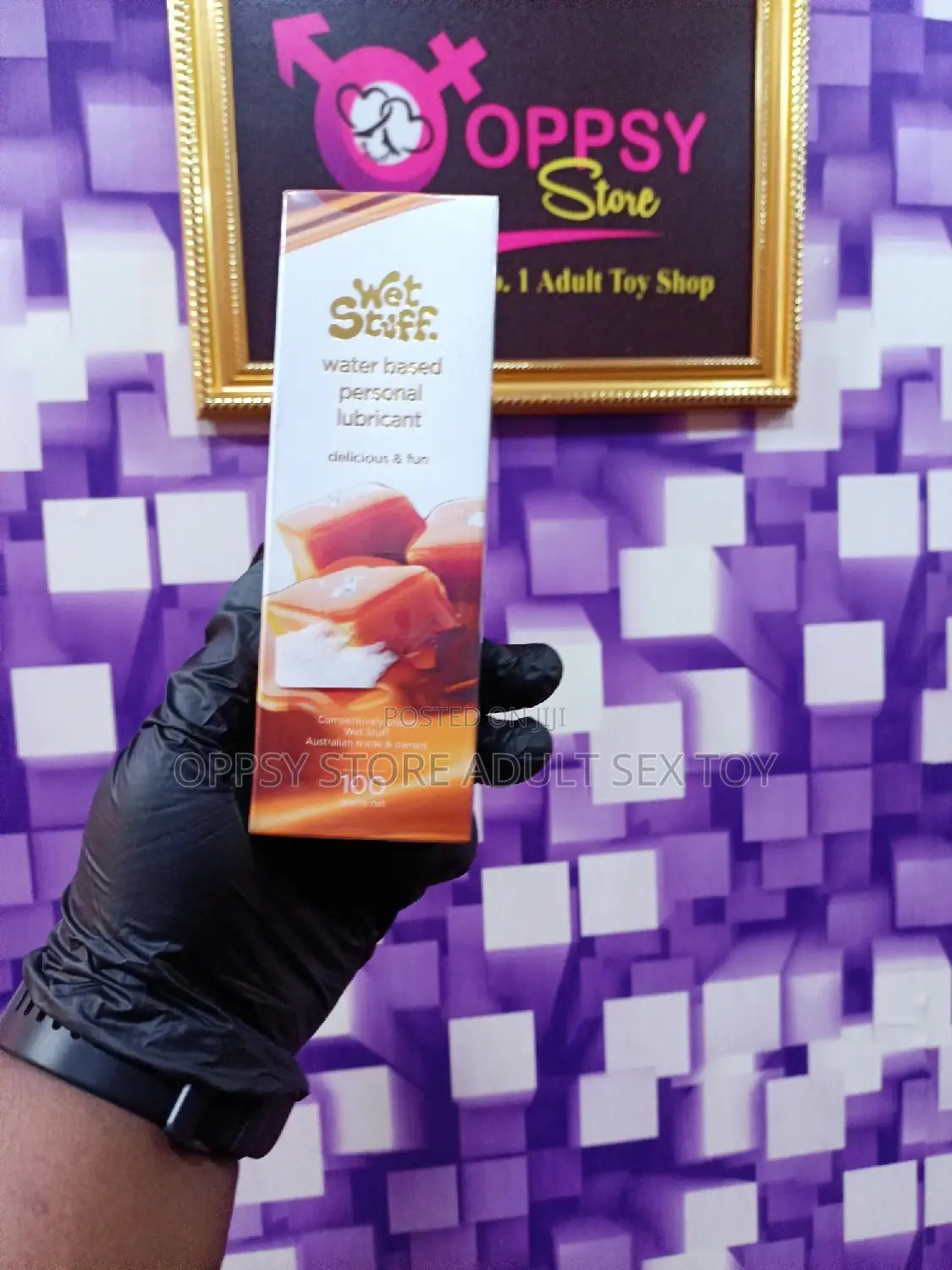 Wet Stuff Caramel Lubricant