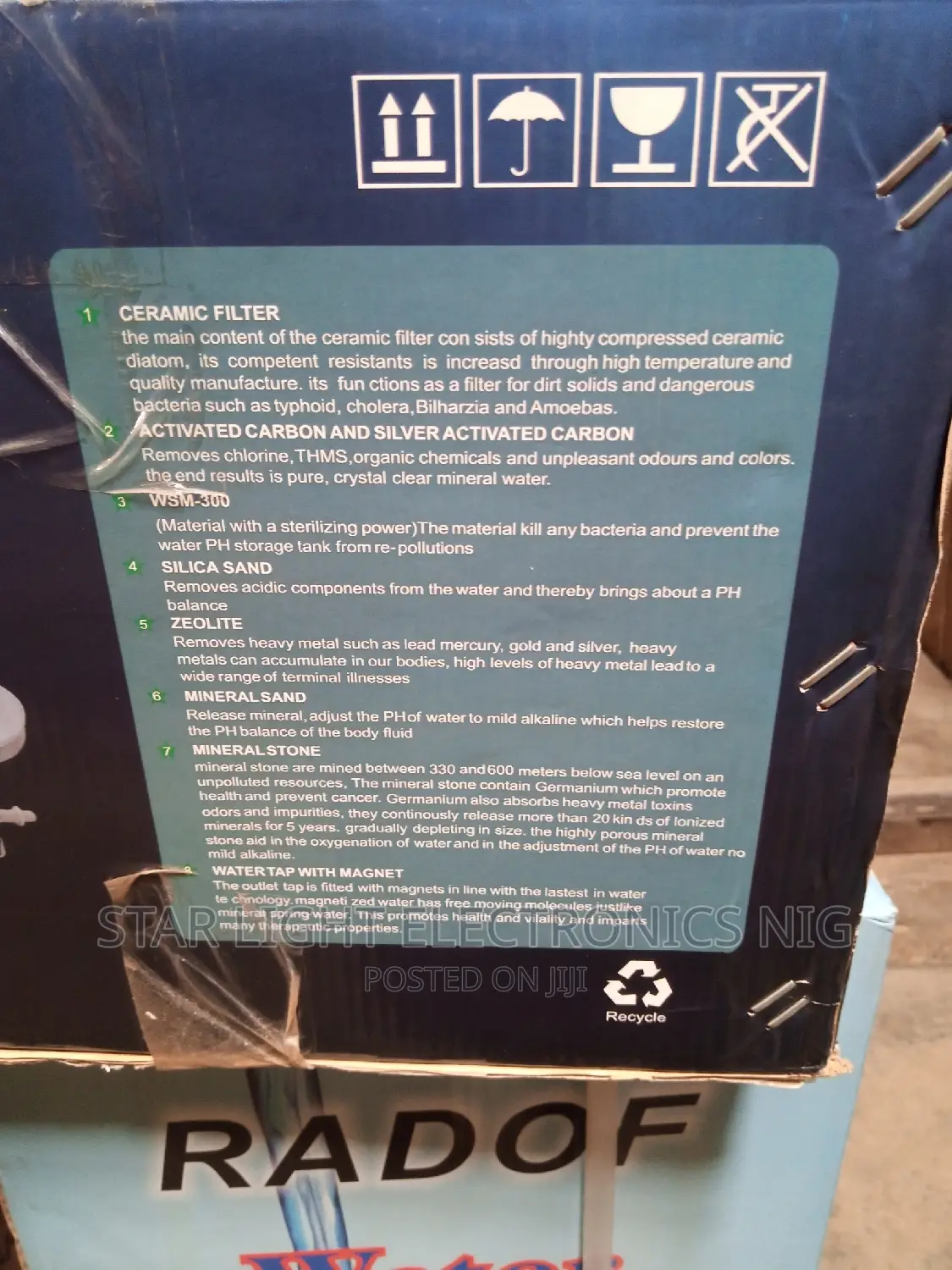 Water Filter 28 Liters