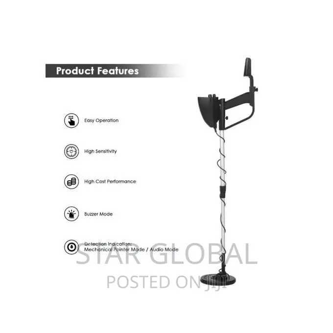 Outdoor Gold Digger Adjustable Treasure Hunter Detector