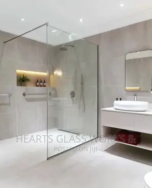 Frameless Shower Enclosure (Newly Installed)
