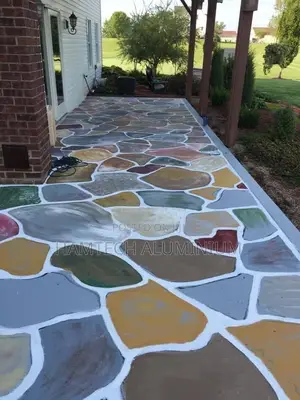 Compound Stamped Floor Concrete