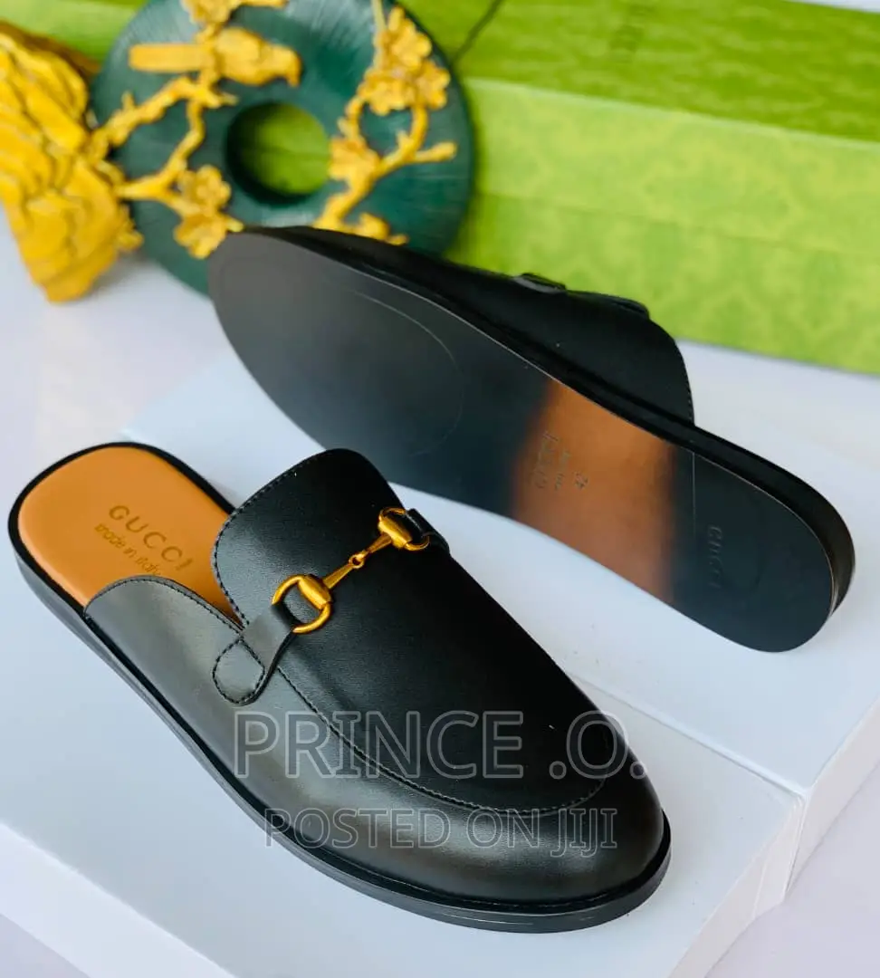 Billionaire Leather Half Shoe